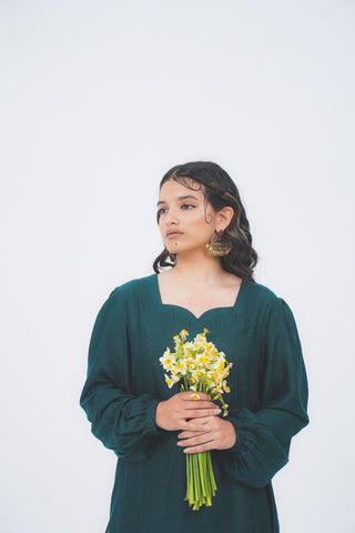 Emerald Cotton Suit
