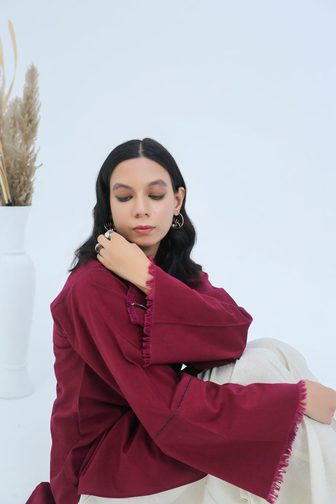 Karandi Loose Fit Kurta