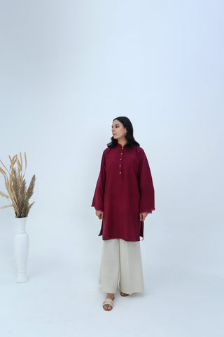 Karandi Loose Fit Kurta