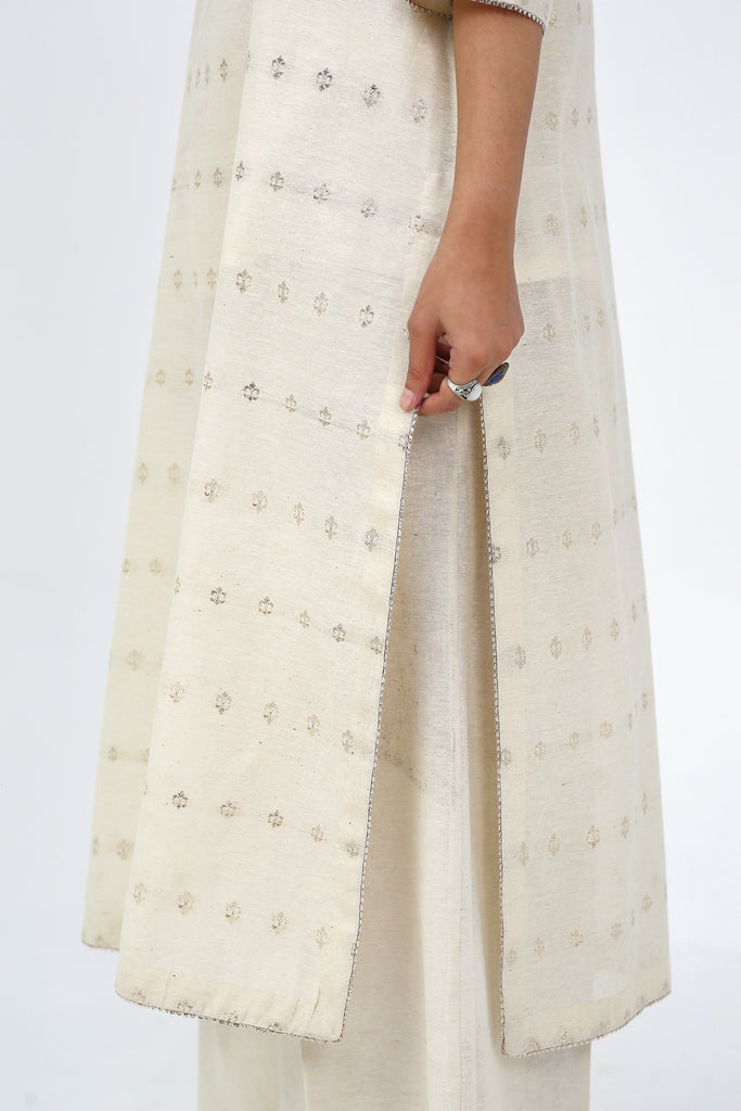 Karandi Ivory Two Piece