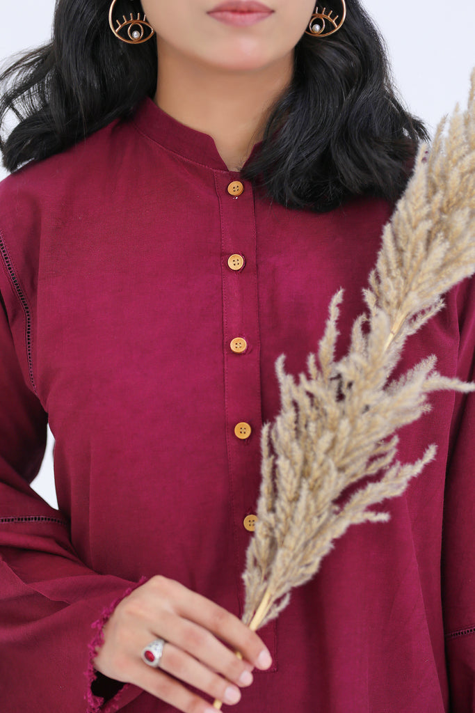 Karandi Loose Fit Kurta