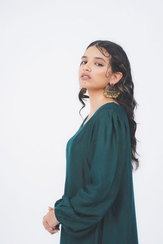 Emerald Cotton Suit