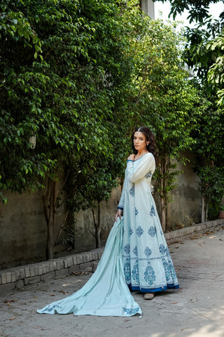 Ocean Breeze Lawn Suit