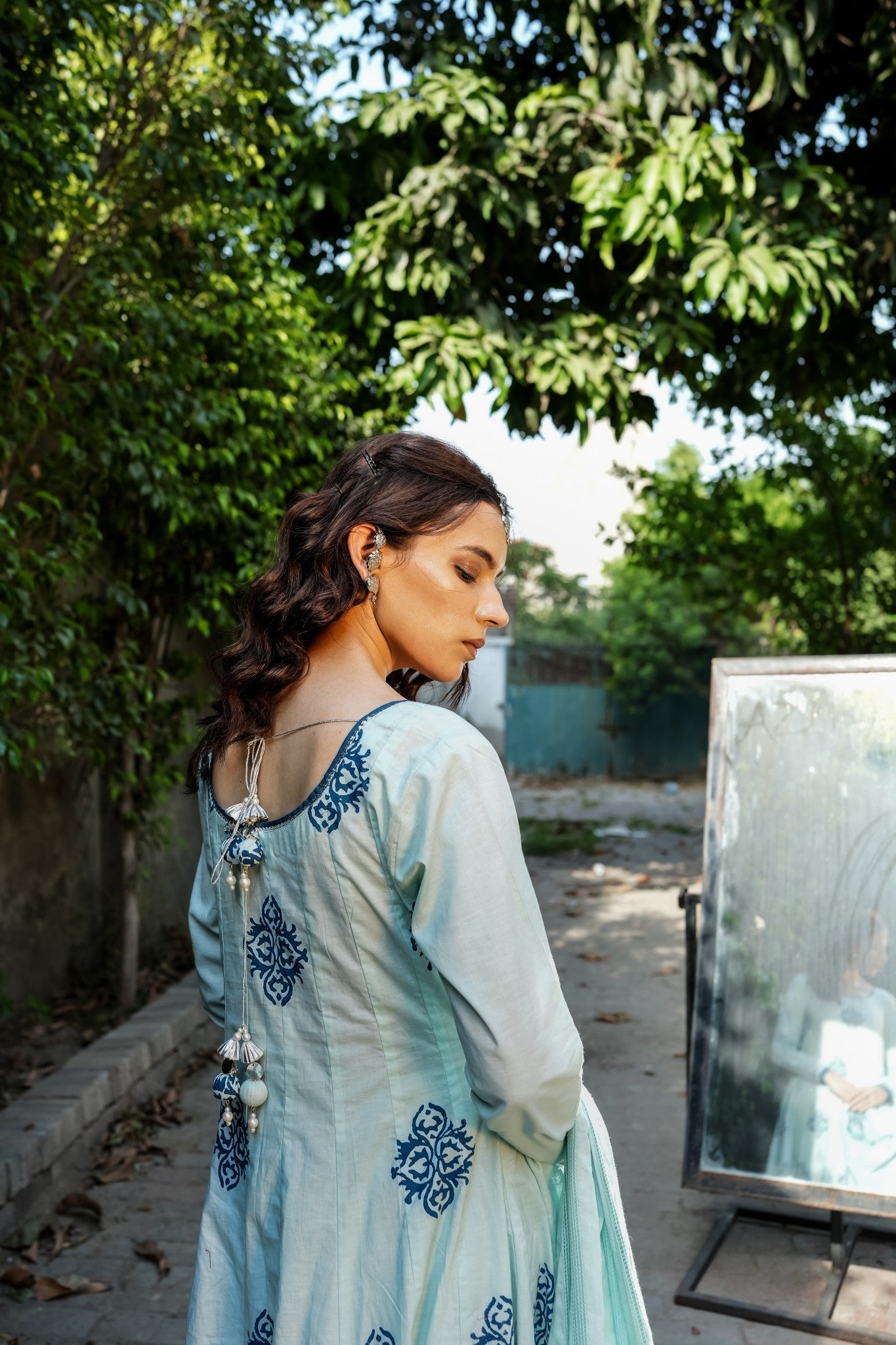 Ocean Breeze Lawn Suit