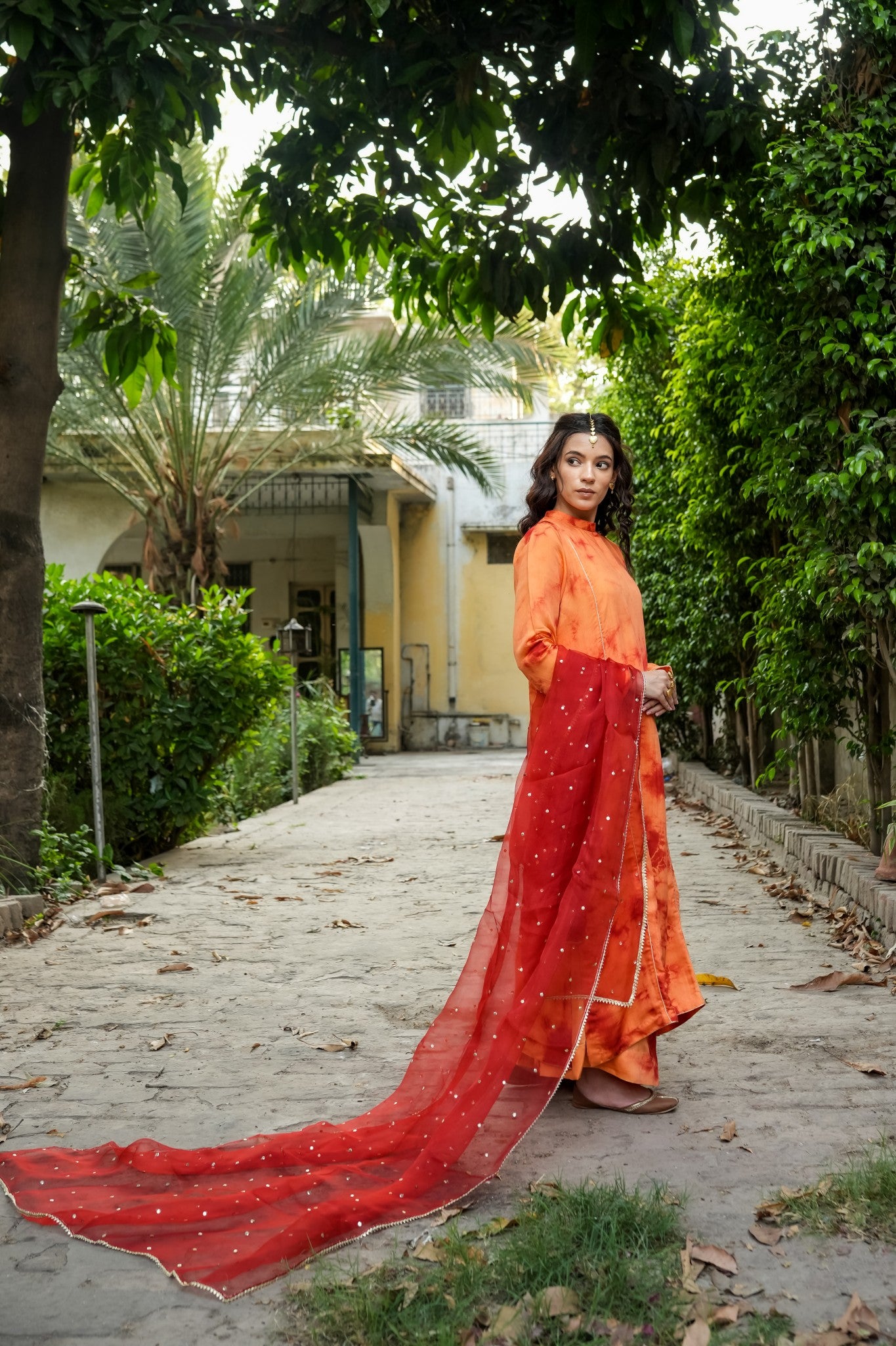 Luminous Flow Viscose Couture