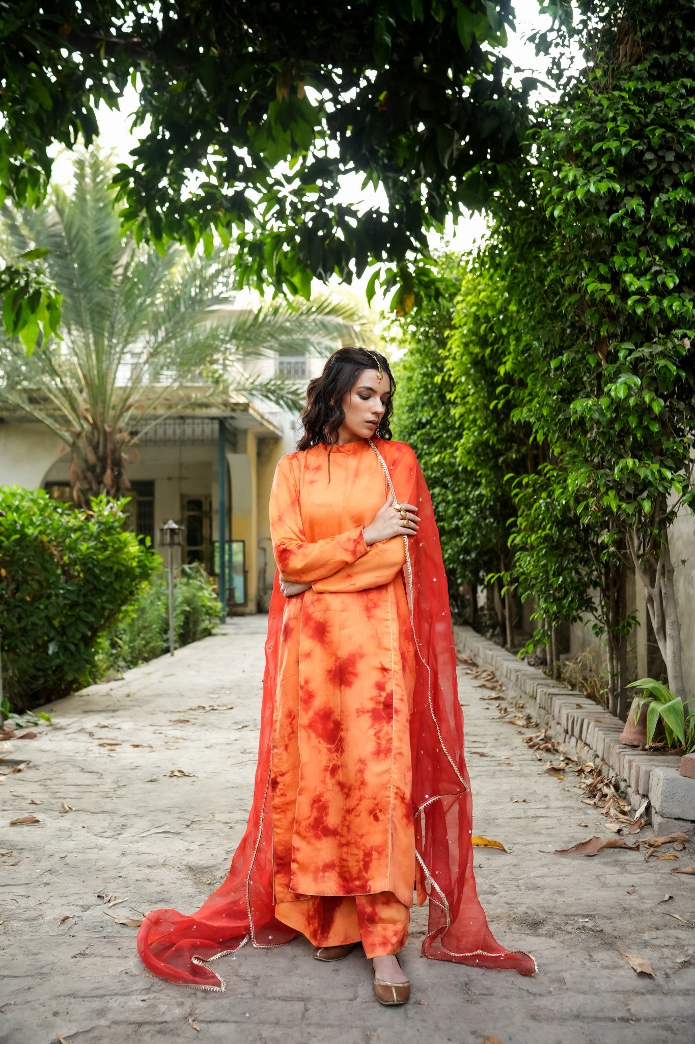 Luminous Flow Viscose Couture