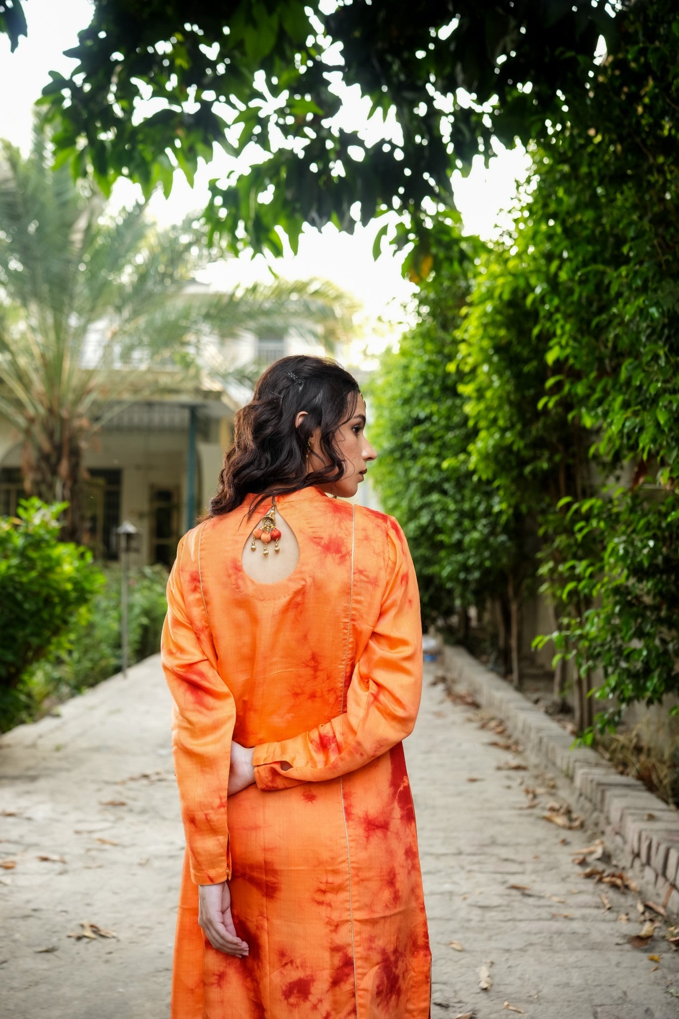 Luminous Flow Viscose Couture
