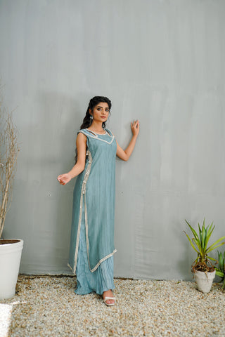 Stone Medium Silk Crushed