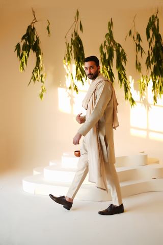 Golden Sandstone Kurta