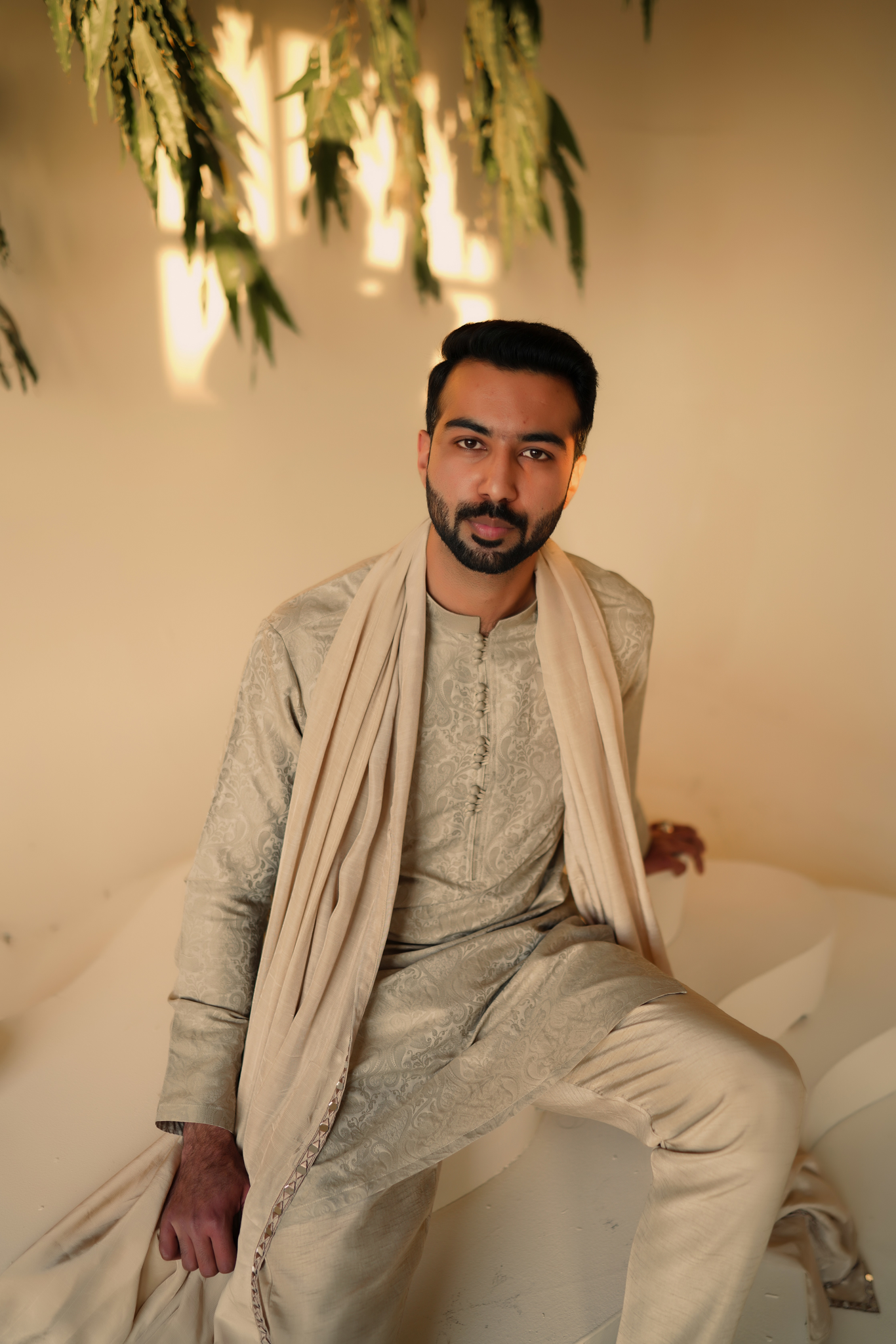 Beige Shawl