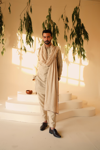 Golden Sandstone Kurta