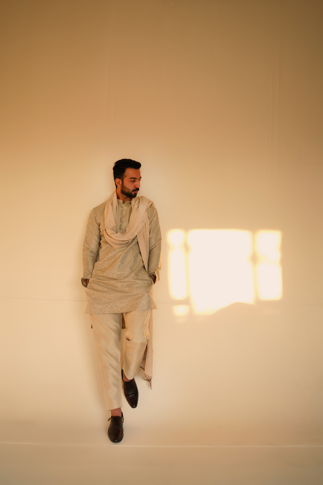 Golden Sandstone Kurta