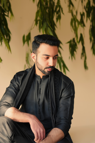 Onyx Majesty Kurta